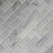 Msi Arabescato Carrara Greecian Mounted 2" X 4" Marble Mosaic Tile In White, 10PK ZOR-MD-0149 - alternate 5